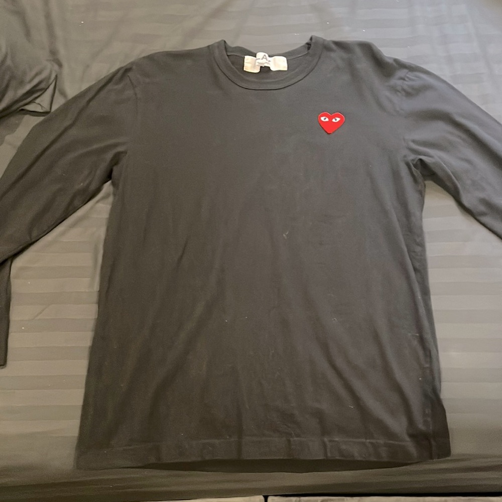 Size L, BLACK, COMME des GARÇONS MENS T-shirt